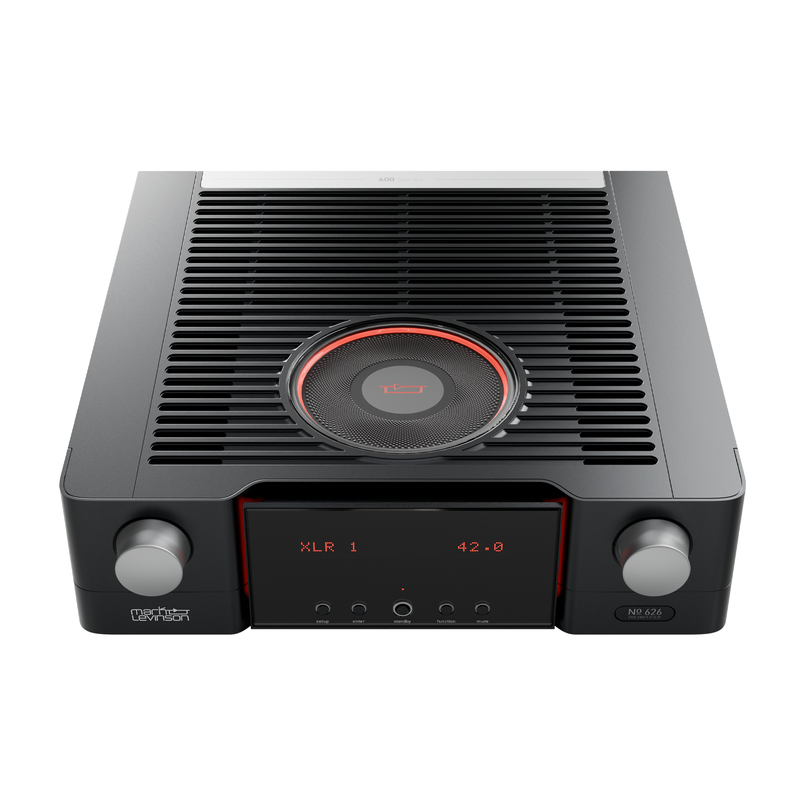 № 626 - Black - Dual-Monaural Preamplifier - Top