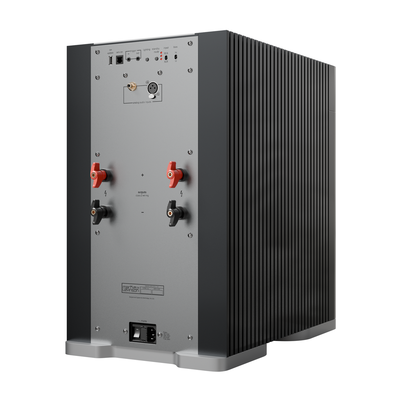 № 631 - Black - Fully Discrete Monaural Amplifier - Detailshot 2