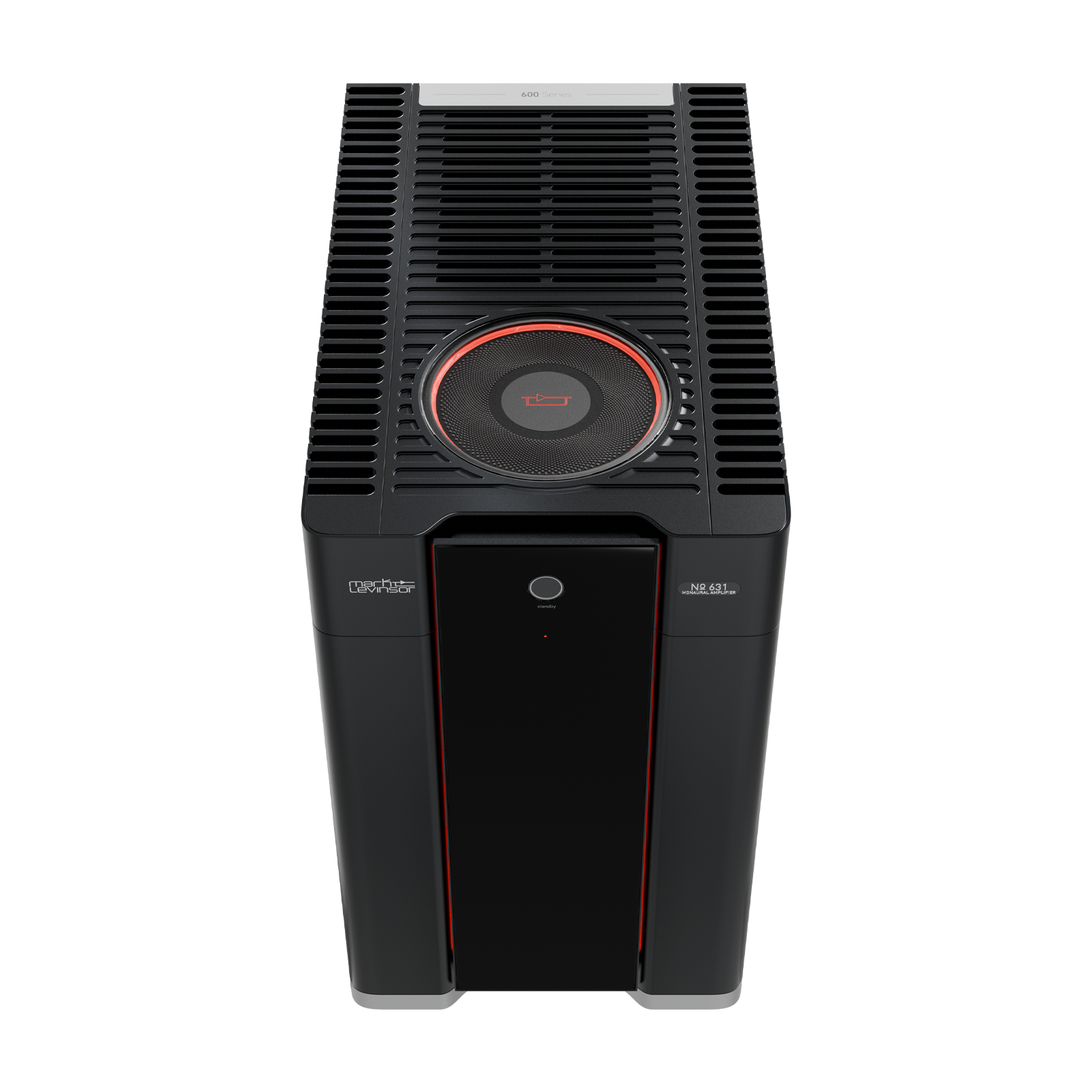 № 631 - Black - Fully Discrete Monaural Amplifier - Top