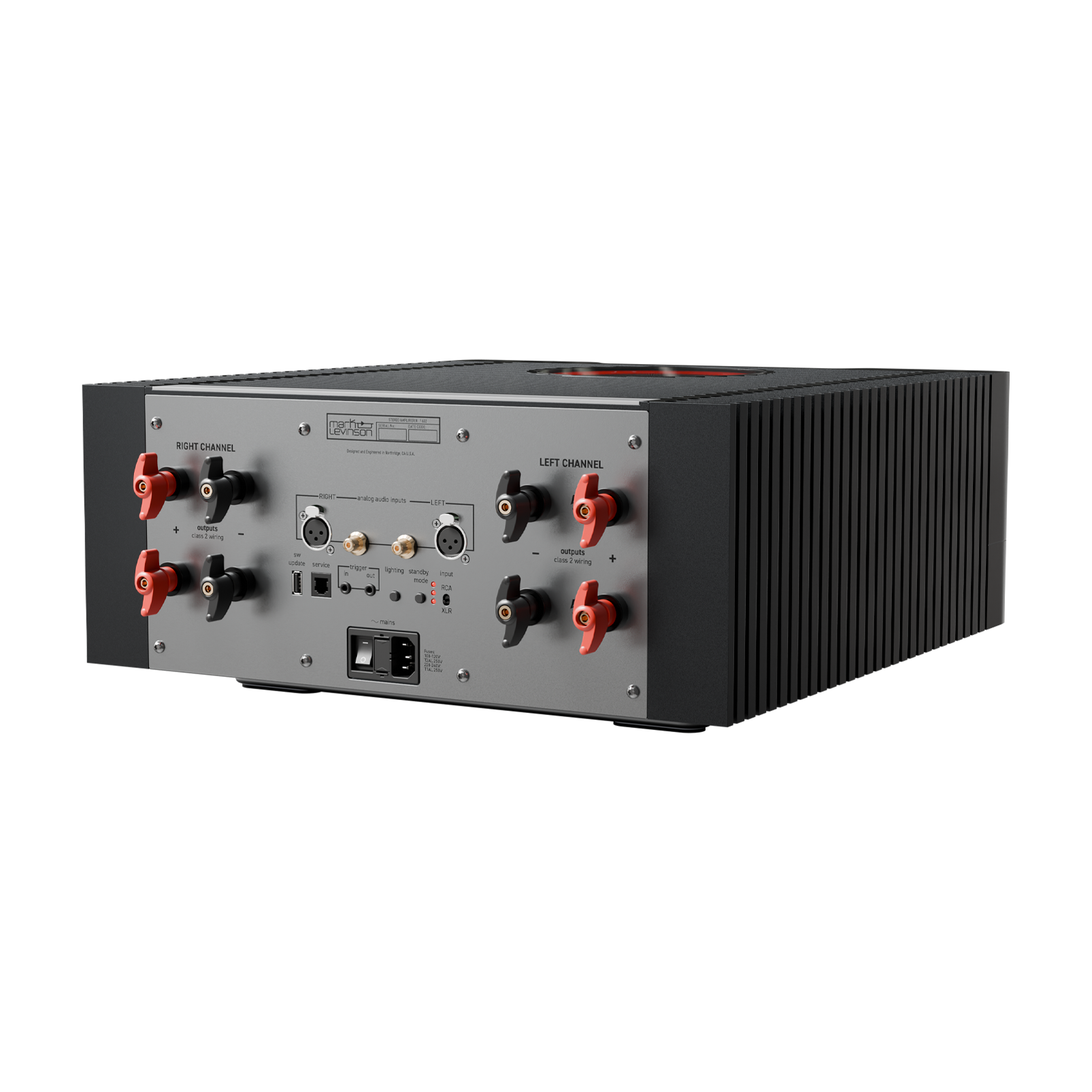 № 632 - Black - Dual-Monaural Amplifier - Detailshot 2