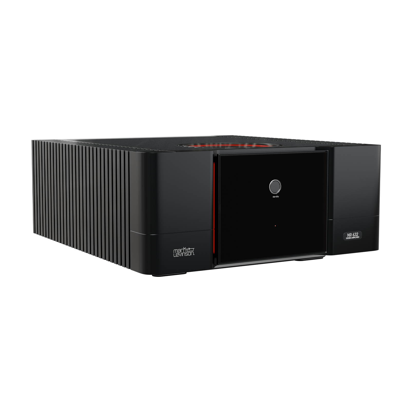 № 632 - Black - Dual-Monaural Amplifier - Left