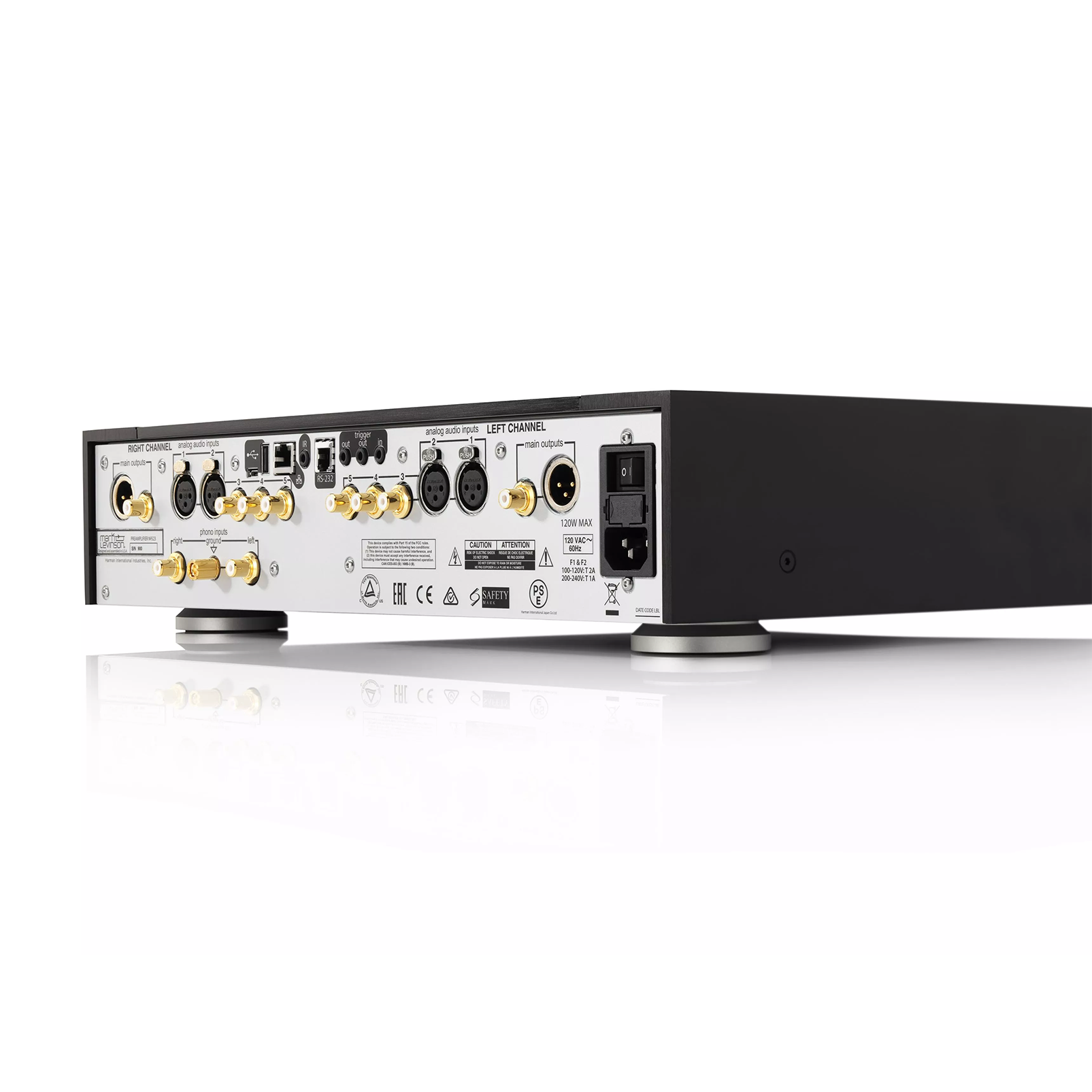 № 523 - Black - Dual-Monaural Preamplifier for Analog Sources - Detailshot 4