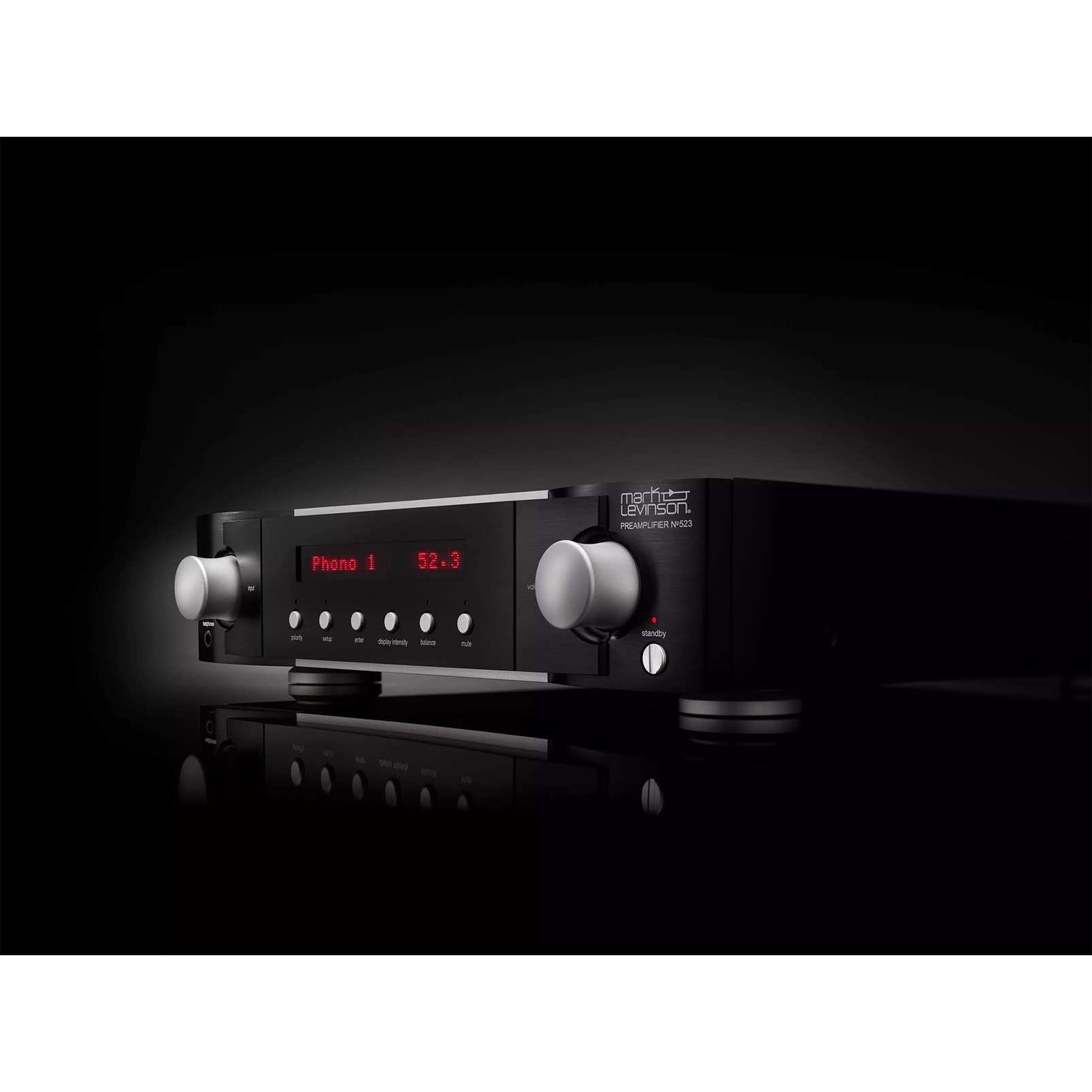 № 523 - Black - Dual-Monaural Preamplifier for Analog Sources - Detailshot 7