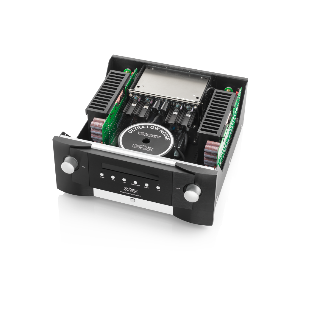 N&ordm;585.5 - Black - Fully Discrete Integrated Amplifier with Class A Pure Phono Stage - Top